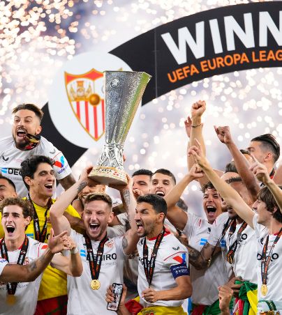 Sevilla, nuevo campeón de la Europa League.AP