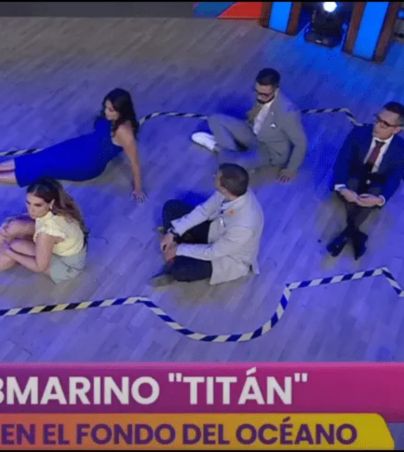 El programa mexicano "Venga la alegría", fue criticado por recrear el submarino Titán. (VIDEO)YOUTUBE