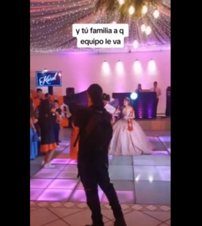 Atlas: quinceañera rojinegra enorgullece a afición del Atlas con increíble baile sorpresa (VIDEO). TIKTOK/mcflyzamora