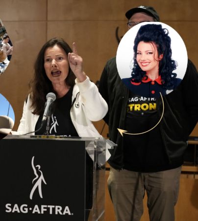 Fran Drescher, líder del SAG lanza contundente discurso antes de unirse a la huelga de guionistas de Hollywood (VIDEO). INSTAGRAM/@officialfrandrescher @markruffalo