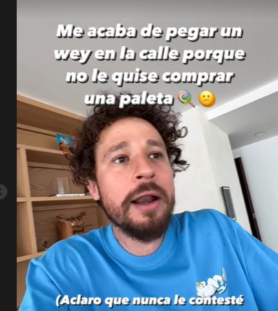 Vendedor de paletas AGREDE a Luisito Comunica por negarse a comprarle una (VIDEOS). INSTAGRAM/LUISITO COMUNICA