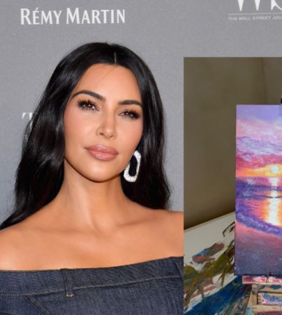 ¿Bárbara de Regil, eres tú? Kim Kardashian sube arte de su hija y la tunden en redes por esta razón . AFP/ARHIVO INSTAGRAM/KIKARDASHIAN