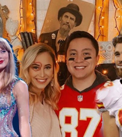 ¡Esta pareja predijo el romance de Taylor Swift y Travis Kelce! fueron su disfraz en 2020 y se hicieron virales . INSTAGRAM/_makaylastephens_