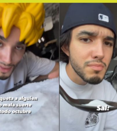 El influencer Ricky Limón nos enseña a hacer NIEVE INSTANTÁNEA, este es el hack. INSTAGRAM/rickylimon99