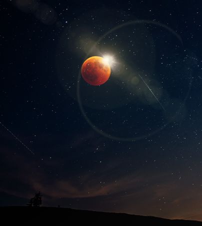 El próximo eclipse lunar de este año se avecina, y así afectará a los signos zociacales . UNSPLASH/Vincenzo Malagoli