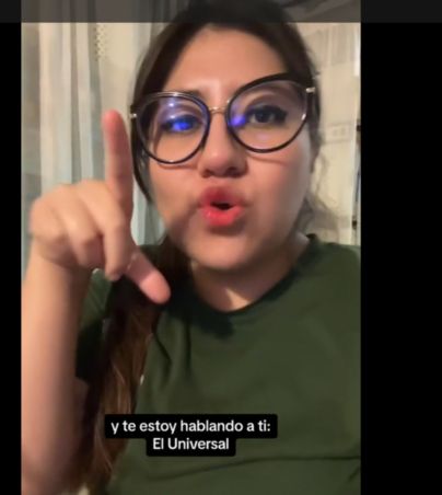 Cielito-Lindofóbica "arremete" contra periódico que la hizo viral por odiar el clásico "Cielito Lindo" (VIDEO). TIKTOK/@phabs