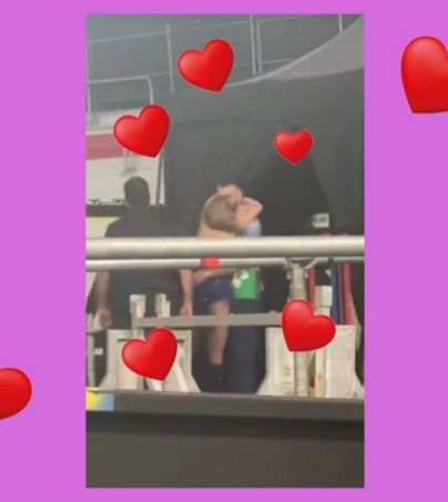 ¡Qué románticos! Con un tierno beso Taylor Swift y Travis Kelce confirman su relación (VIDEO). TIKTOK