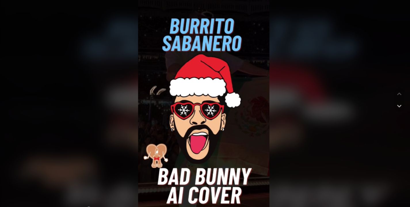 "Mi conejito sabanero" la IA vuelve a crear canción usando a Bad Bunny y las redes explotan (VIDEO). TIKTOK/nose1234gates