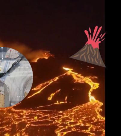 ¡Escena apocalíptica! Islandia se viraliza tras emergencia por posible erupción volcánica (VIDEO). TWITTER/@destapandolose1