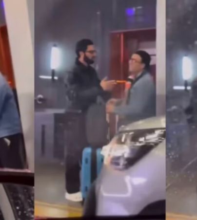 Poncho de Nigris Encaró al conductor Adal Ramones en pleno aeropuerto de Monterrey. Facebook/El Siglo