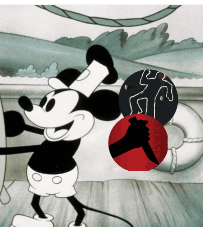 Mickey Mouse sacará su lado más sanguinario en las siguientes películas de terror . PINTEREST/DISNEY
