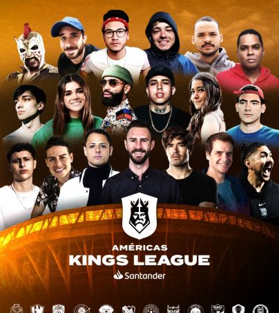 Descubre como quedaron conformados los equipos de la Kings League Américas. Facebook/Kings League Américas
