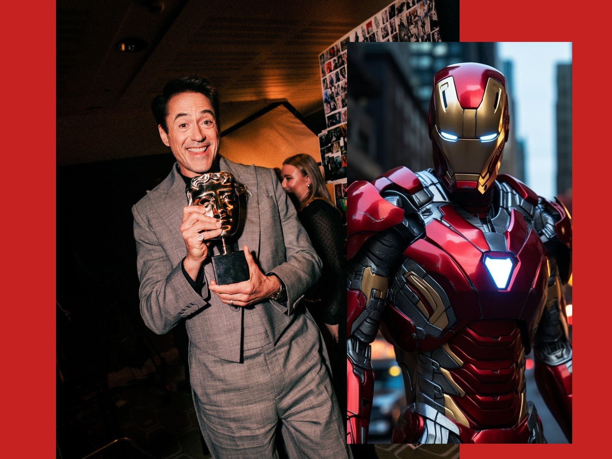 Máscara / Iron Man / Robert Downey Jr. – On Field Mx