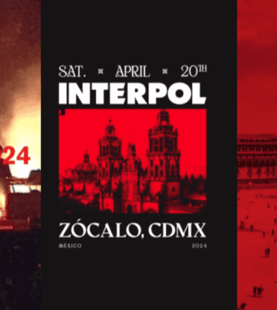 La banda neoyorquina se estará presentando en el Zócalo de la CDMX el próximo 20 de abril. INSTAGRAM/ interpol