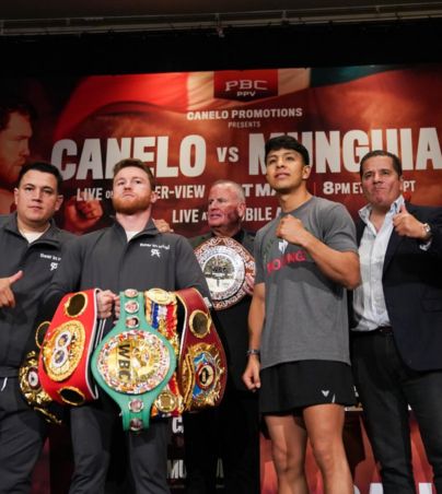 Estos serán los acompañantes al ring para el Canelo y Munguía en la pelea del 4 de Mayo