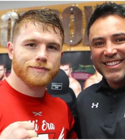 Se calienta el pesaje entre Saul Canelo Álvarez y Óscar de la Hoya. Facebook/Canelo Álvarez